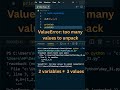 Day 31 -This Python Code Looks Right… But Gives Error 😳 #shorts