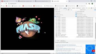 Phaser JS: Progress Bar 02: Recap of part 1 - Asset preloading using phaser webpack loader