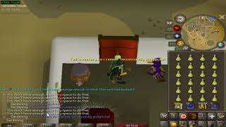 OSRS Blackjacking without ability to be stunned on pickpocket 2020