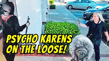 Psycho Karens On The Loose -  Freedom of the Press - Silent First Amendment Audit