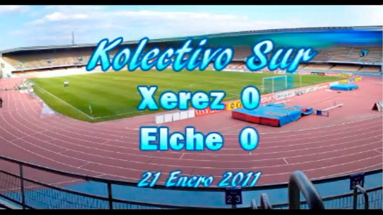 Xerez 0 vs. Elche 0 Kolectivo Sur