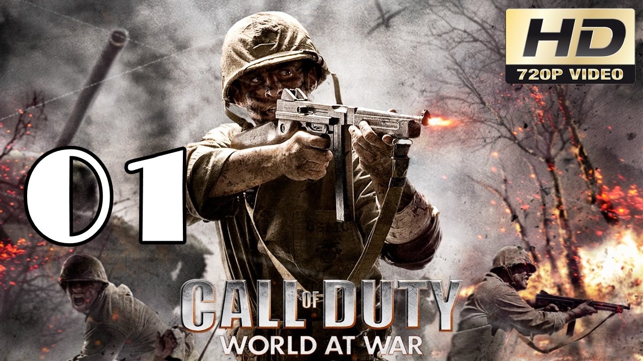 Call of Duty 5 (สงครามโลกครั้งที่2) Mission 1 - เพื่อนในสนามรบ (อเมริกา vs ญี่ปุ่น)