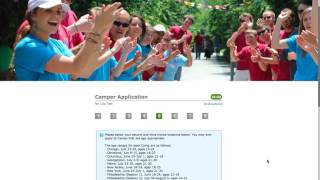 PALS Camper Application Tutorial 2017 screenshot 1