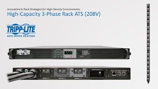 Tripp Lite 3-Phase Rack ATS Power Distribution Units