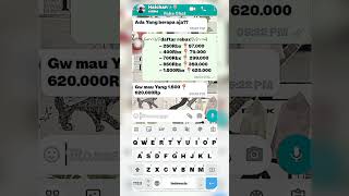 POV TOP UP ROBLOX #fakechat #whatsmockpov #masukberanda #rameindong #soft #shorts #viral screenshot 3