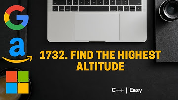 1732. Find the Highest Altitude | Prefix Sum approach | Easy to Understand Leetcode solution
