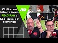 "CHORA, FLAMENGO!" OLHA as REAÇÕES de Nilson Cesar e Mauro Beting ao 3 a 0 do São Paulo!