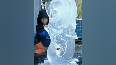AMAZING Chainsaw Ice Sculpting❄️  on Got Talent | Got Talent Global