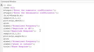 DSP Lab Activity 4 - Frequency Response