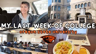 My Last Week of College EVER (Oregon State University) | Carolyn Morales