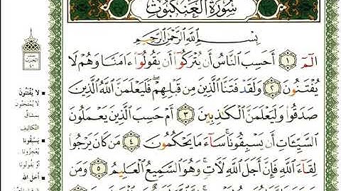 29 سورة العنكبوت | الشيخ عبدالرحمن العوسي