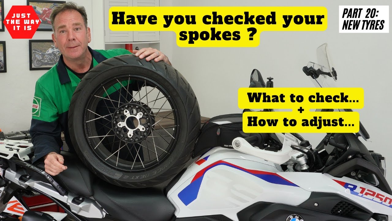 EP20 BMW GS/A Spoked Wheels & Adjustment, Lose Spoke adjustment