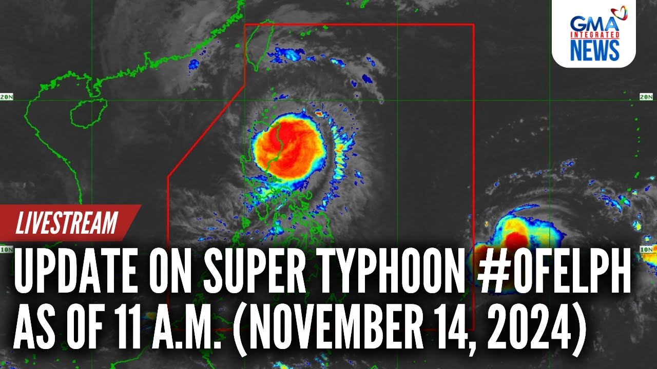 LIVE: Update on Super Typhoon 