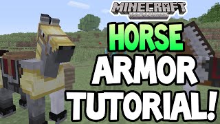 Minecraft Xbox360Ps3 - Tu19 Update - Horse Armor - Easy Tutorial