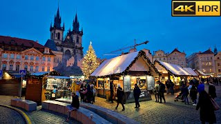 [4K HDR] An Evening in Prague | This City is underestimated !