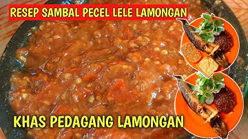 Thumbnail of TERBARU RESEP SAMBAL PECEL LELE LAMONGAN 20 PORSI KHAS PEDAGANG