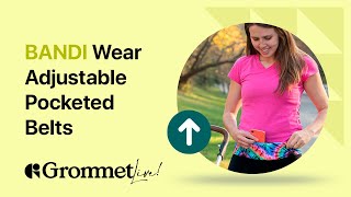 BANDI Wear Sleek adjustable Pocketed Belts for Your Essentials | Grommet Live