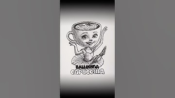 Speed drawing Brainrot Ballerina Cappuccina with AR Drawing - Draw Sketch,Paint. Try for free