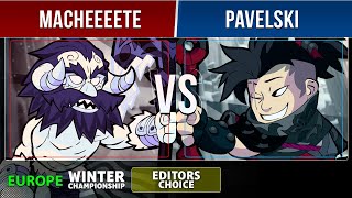 Macheeeete VS Pavelski - Editor's Choice - EU - Brawlhalla Winter Championship 2022