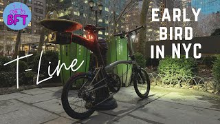 ① NEW YORK CITY STREETS BY BROMPTON FOLDING BIKE ① NEW YORK CITY STREETS BY BROMPTON FOLDING BIKE