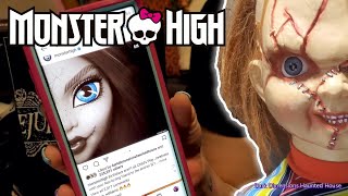 NEW Child's Play Monster High Chucky & Tiffany Horror Movie Skullector Dolls Updates 4 Sale May 2023