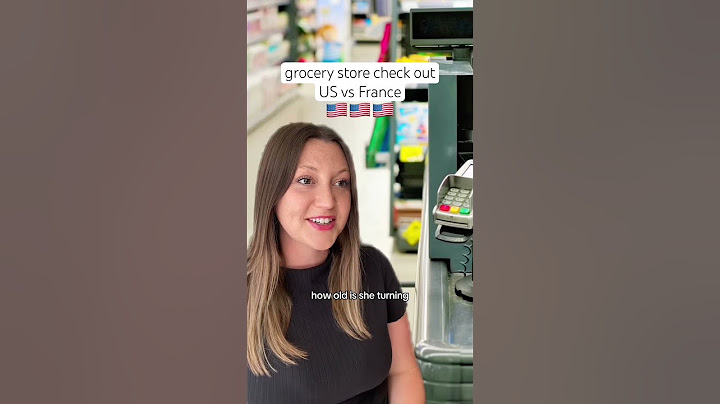 grocery store cashiers US vs France #france #french #usa #american #cultureshock #customerservice