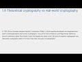 05 Chapter 1: Mastering Cryptography Classification & Abstraction ๐