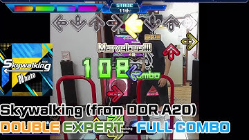 HN!! DDR/STEPMANIA  Skywalking (from DDR A20) / DOUBLE EXPERT 15 / FULL COMBO 981K / NO BAR