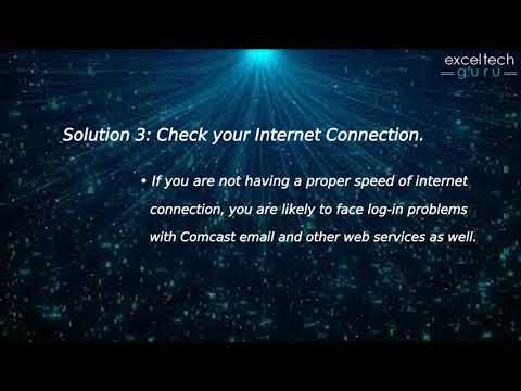 How To Fix Comcast Email Not Working Issues ? Exceltechguru.com