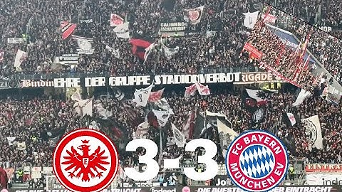Eintracht Frankfurt 3-3 FCB Bayern | Stadionvlog 🏟️