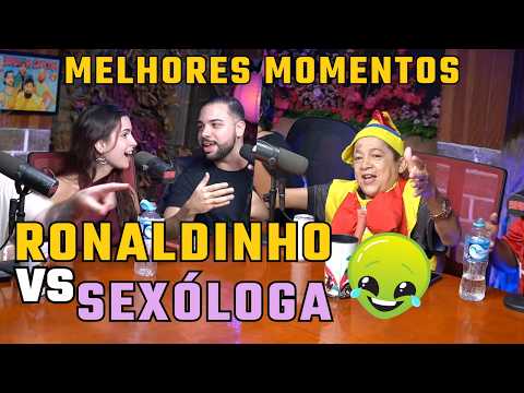 RONALDINHO VS SEXOLOGA no BROXADA - Melhores Momentos
