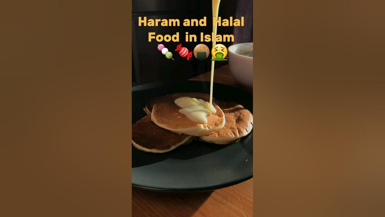 Haram 🆚️Halal Food in Islam shorts food foodchallenge islam 
