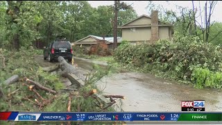 Tornado damage clean up continues in Fort Smith (fox)