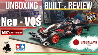 Tamiya Neo VQS || Unboxing, Build & Review [ミニ四駆]