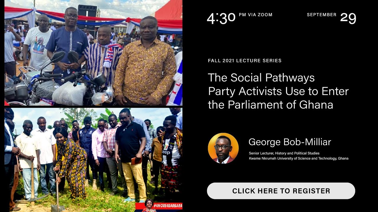 The Social Pathways Party Activists use to Enter the Parliament of Ghana | George Bob-Milliar