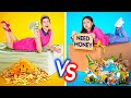 RICH VS NORMAL STUDENT || Rich Vs Poor Girl At School! Body Swap for 24 Hours By 123 GO! CHALLENGE