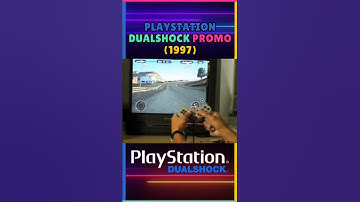 PlayStation DualShock Controller Promo In 1997.