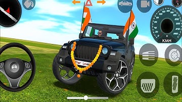 Modified Mahindra Thar Car Games: Indian Cars (Gadi Wala Game) - Car Game Android Gameplay 2025