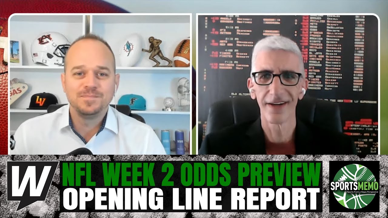 The Opening Line Report | NFL Week 2 Betting Market Analysis | September 12