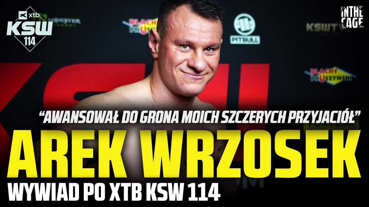 Arek WRZOSEK ciężko NOKAUTUJE BAJORA na KSW 114! Jaki pomysł przekazał WOJKOWI?