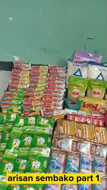 arisan sembako part 1