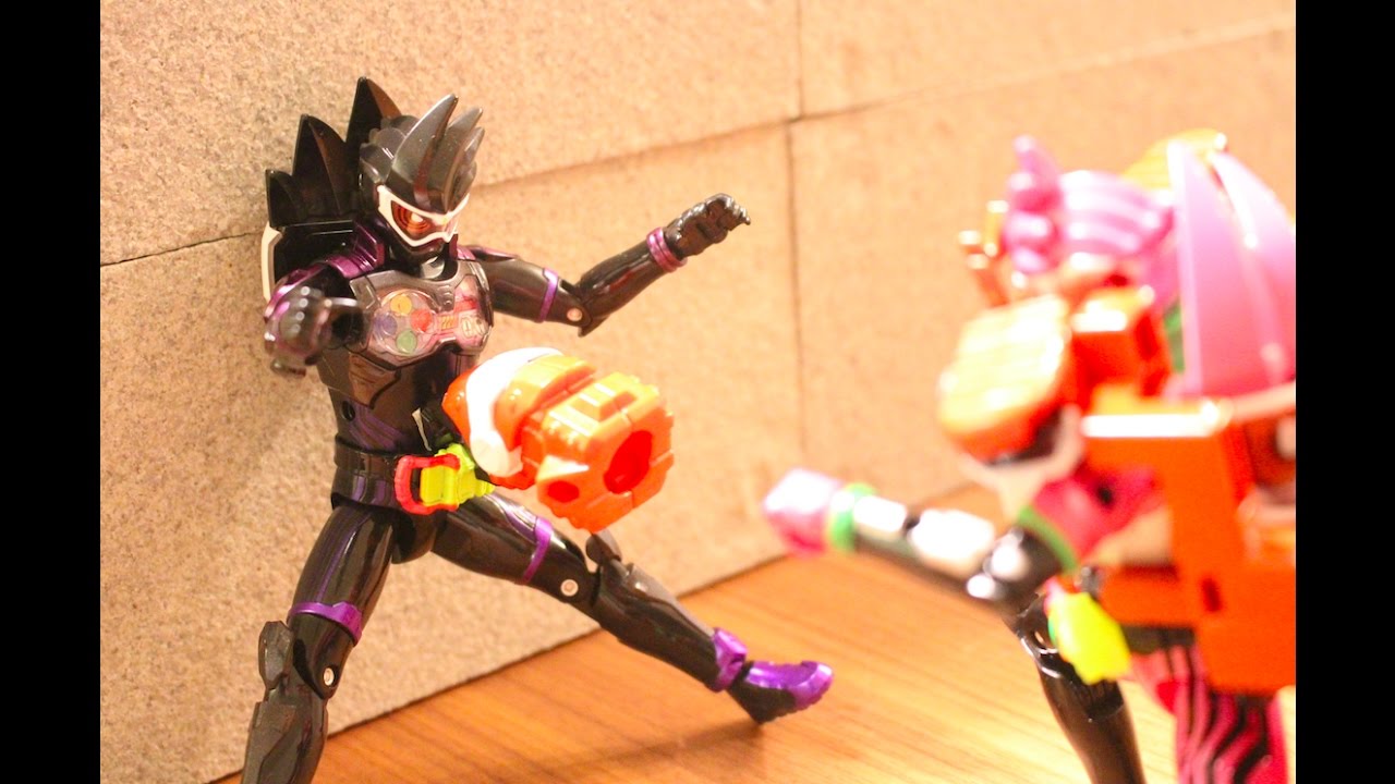 masked rider saban LVUR05 ロボットゲーマでLV3に大大大変身!仮面ライダーエグゼイド ロボットアクションゲーマー ストップモーション kamen rider ex-aid stop motion