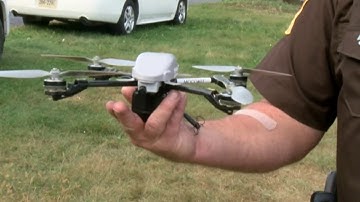 Drone technology used to rescue stranded hikers