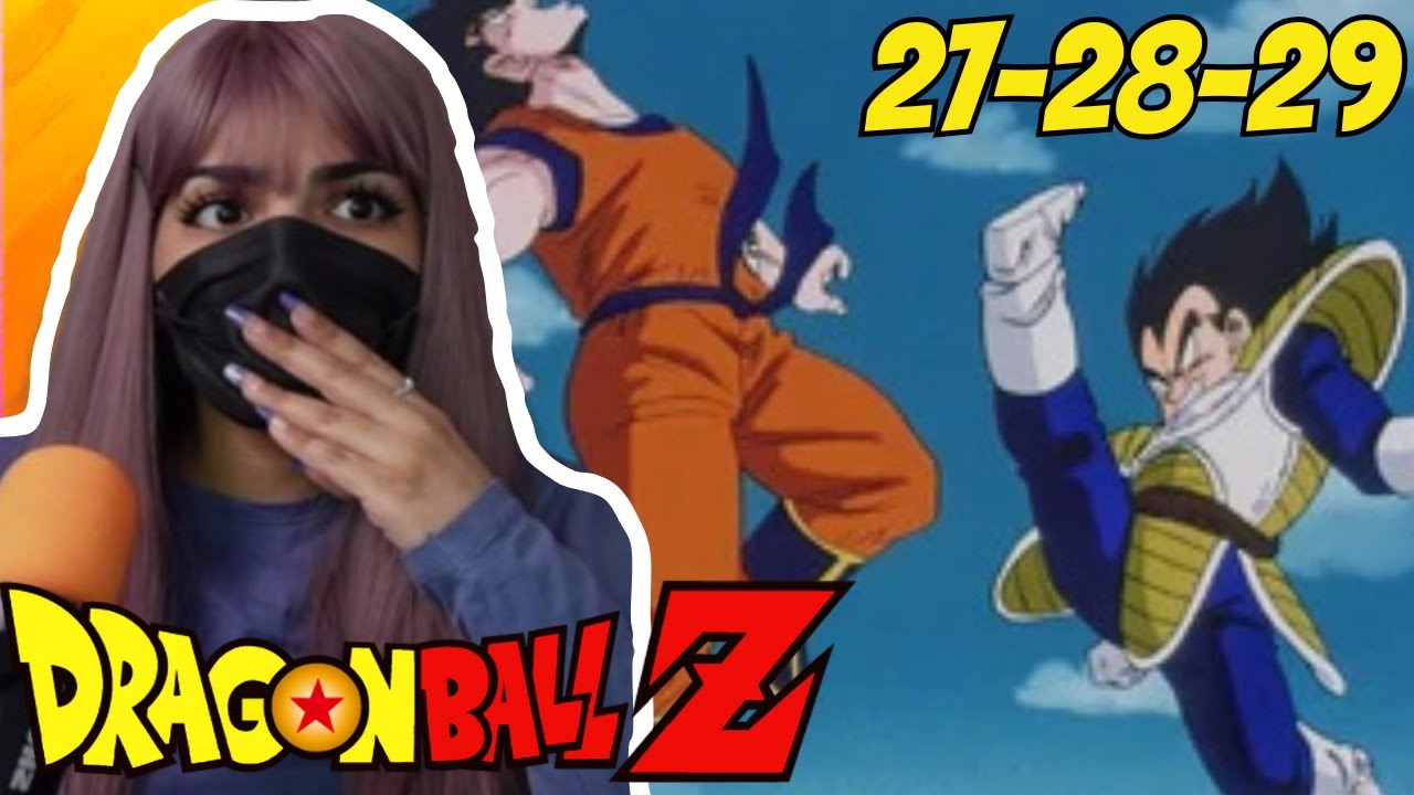 ردة فعل🔴 أماني على أنمي دراغون بول زد الحلقة 27-28-29 | غوكو ضد فيجيتا🔥 ...