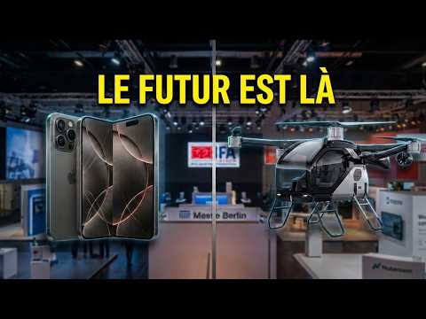 Thumbnail for iPhone ULTRA et voitures VOLANTES : Mes 20 Produits coups de coeurs de L'IFA 2026