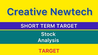 Creative Newtech Ltd Stock Target Creative Newtech Share News Crative Stock Analysis 15-09-24