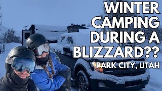 Winter Camping in Park City, UT | FullTime RV Living | Vlog