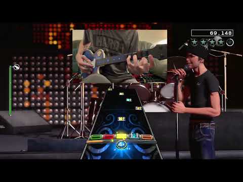 Testing CRKD Les Paul with Rock Band 4