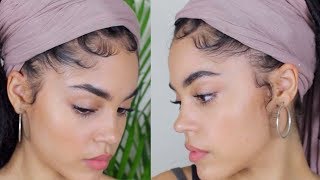 BABY HAIRS HOW TO LAY YOUR EDGES