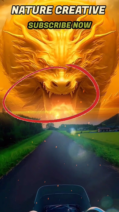 NAGA EMAS MENYEMBURKAN BOLA API #amazing #movie #dragon